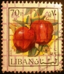Stamps : Asia : Lebanon :  Manzanas.