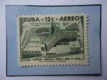 Sellos de America - Cuba -  UNESCO- Casa Central UNESCO- Paris. (Nov-3-1958)