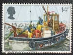 Stamps United Kingdom -  Pesca
