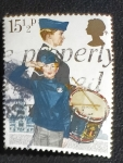 Stamps United Kingdom -  Bandas