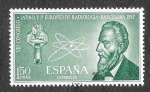 Sellos de Europa - España -  1790 - VII Congreso Latino y I Europeo de Radiologia