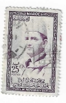 Stamps : Africa : Morocco :  Mohamed V