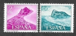 Stamps Spain -  Edif 1933-1934 - Pro Trabajadores Españoles en Gibraltar
