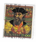 Sellos de Europa - Portugal -  V Centenario del nacimiento de Vasco de Gama