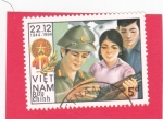 Stamps Vietnam -   Acatando la tradición de nuestros ancianos