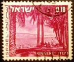 Sellos de Asia - Israel -  Paisajes.Kinneret