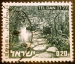 Sellos de Asia - Israel -  Paisajes. Tel Dan
