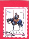 Stamps Poland -  Caballero en armadura siglo XVII