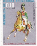 Stamps Equatorial Guinea -  CABALLERIA MILITAR
