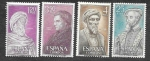 Stamps Spain -  Edif 1791 a 1794 - Personajes Españoles
