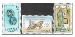 Stamps Spain -  Edif 1897-1898-1899 - Bimilenario de la Fundación de Cáceres