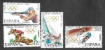 Stamps Spain -  Edif 1885 a 1888 - XIX JJOO de México