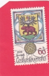 Stamps Czechoslovakia -  escudo heráldico-Jeseník
