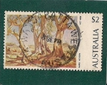 Stamps Australia -  Pintura