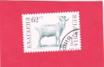 Stamps Bulgaria -  Cabra (Capra hircus)