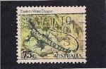 Stamps Australia -  Reptil