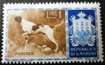 Stamps : Europe : San_Marino :   Perros. Pointer