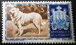 Stamps San Marino -  Perros. Pastor Maremmano