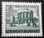 Stamps Hungary -  Edificios