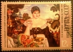 Stamps Russia -  Pintura de Kustodiev