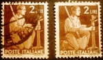 Stamps Italy -  Democracia