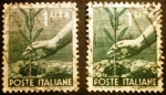 Stamps Italy -  Democracia