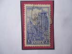 Stamps India -  Bhuvanesvara- Templo Bhuvanesvara - Serie: Monumentos y  Templos y 