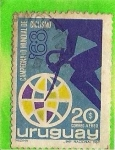 Sellos de America - Uruguay -  Campeonato Mundial de Ciclismo