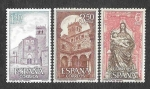 Stamps Spain -  Edif 1894-1895-1896 - Monasterio de Santa María del Parral