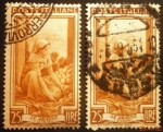 Stamps Italy -  Profesiones. Orange Harvest, Monte Pellegrino (Sicily)