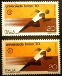 Stamps : Europe : Italy :  World University Games. Universiade Torino
