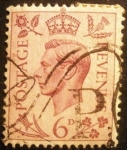 Stamps United Kingdom -  Rey Jorge VI