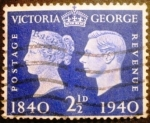 Stamps United Kingdom -  Centenario del Sello 