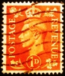 Stamps United Kingdom -  Rey Jorge VI