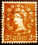 Stamps United Kingdom -  Reina Isabel II