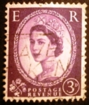 Stamps United Kingdom -  Reina Isabel II