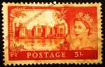 Stamps United Kingdom -  Reina Isabel II. Caernarfon Castle