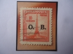 Stamps Philippines -  Monumento al Revolucionario Andrés Bonifacio (1863-1897)- Del Artista:Guillermo Tolentino (1890-1976