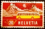Stamps Switzerland -  Motivos. Correo alpino. (Wallis)