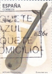 Stamps Spain -  INSTRUMENTOS MUSICALES- RABEL (46)