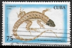 Stamps Cuba -  Lagartos endemicos 