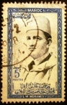 Stamps Morocco -  Rey Mohammed V