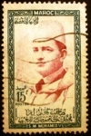 Stamps Morocco -  Rey Mohammed V