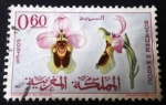 Stamps Morocco -  Flores. Orquídeas
