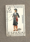 Stamps Spain -  Trajes regionales, Córdoba