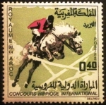Stamps Morocco -  Concurso Internacional Hípico de Salto