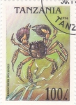 Stamps Tanzania -  CRUSTACEO