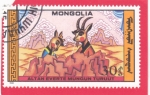 Stamps Mongolia -  MARIONETAS 
