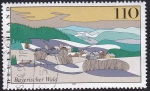 Stamps : Europe : Germany :  Bosque de Bavaria