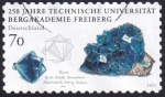 Sellos de Europa - Alemania -  250 años Universidad Técnica Freiberg